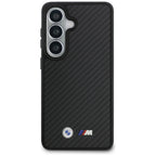 BMW M Kevlar Logo MagSafe dėklas Samsung Galaxy S26 - Juodas -- Samsung Galaxy S26
