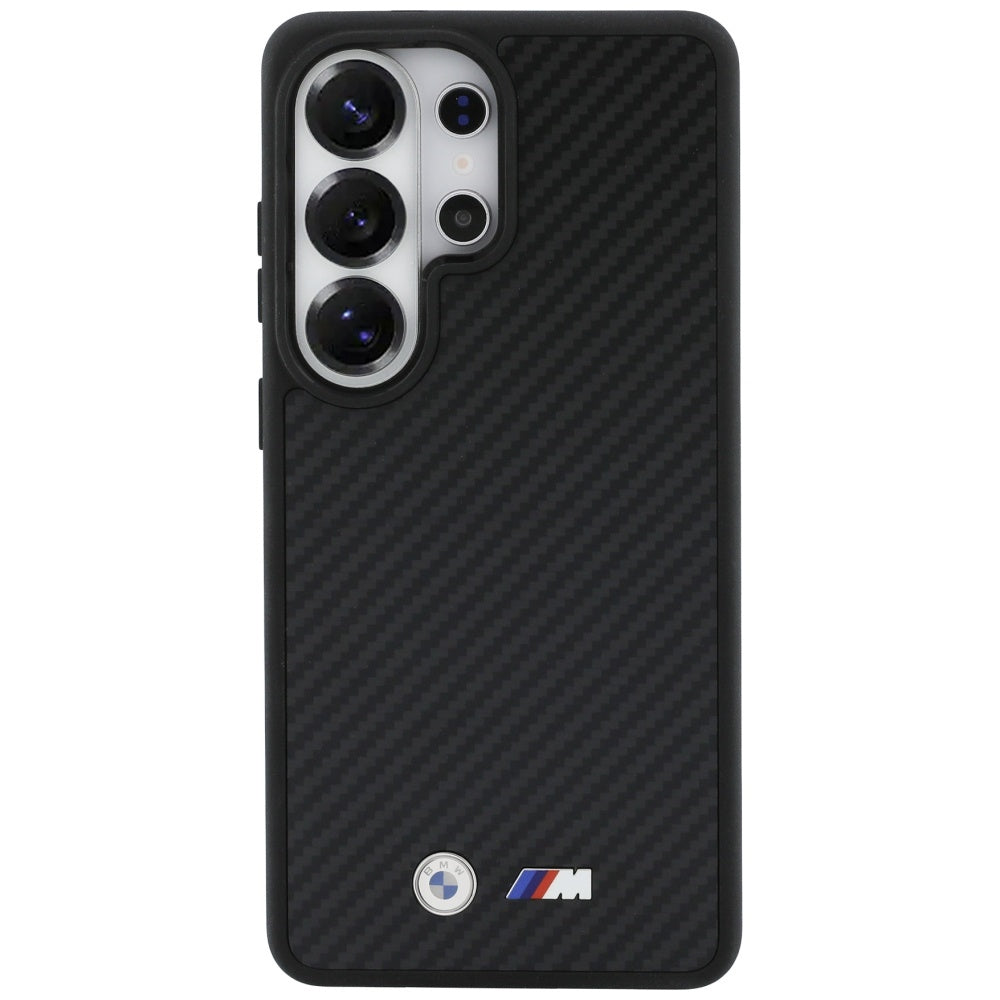 BMW M Kevlar logotipas MagSafe Dėklas, skirtas Samsung Galaxy S26 Ultra - Black