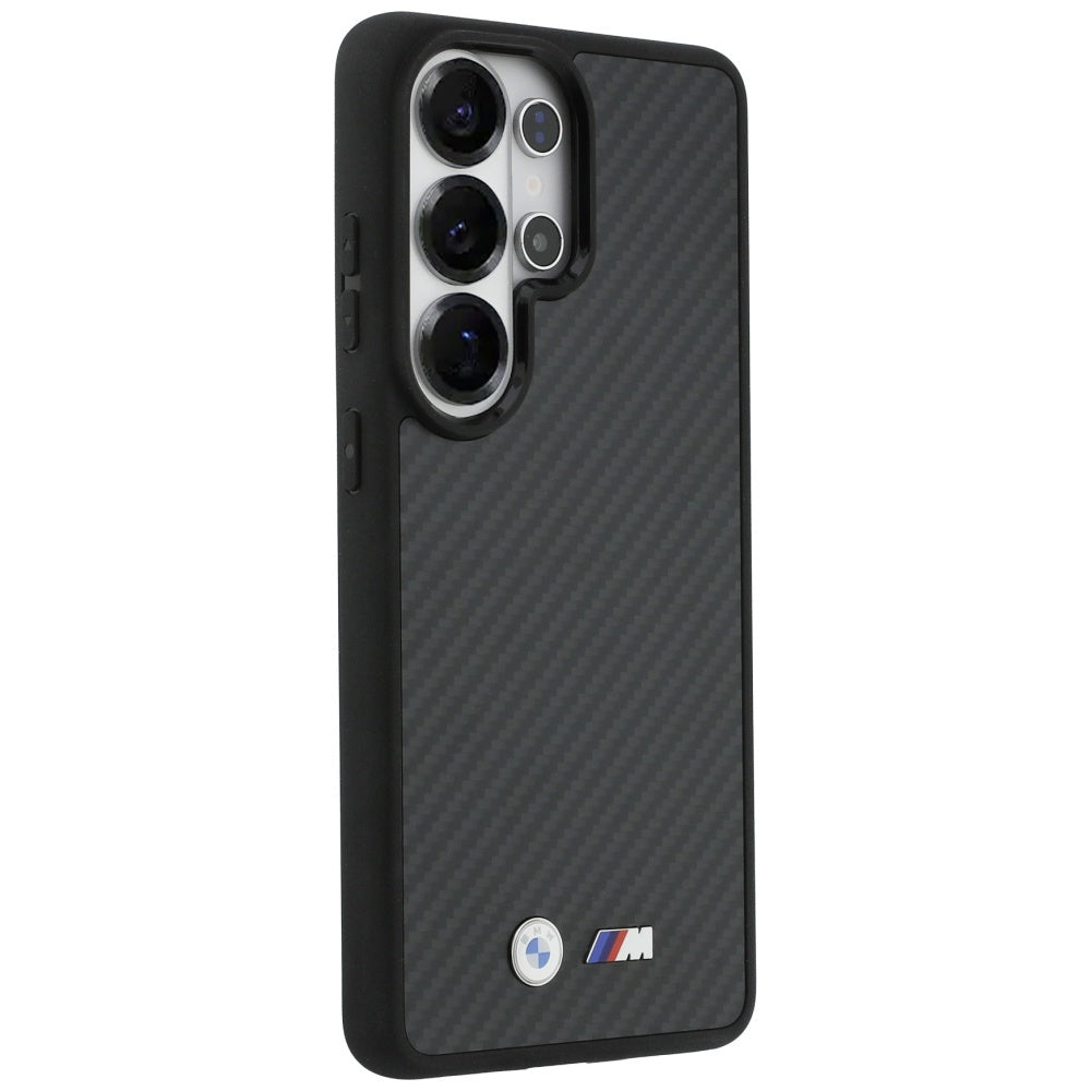 BMW M Kevlar logotipas MagSafe Dėklas, skirtas Samsung Galaxy S26 Ultra - Black