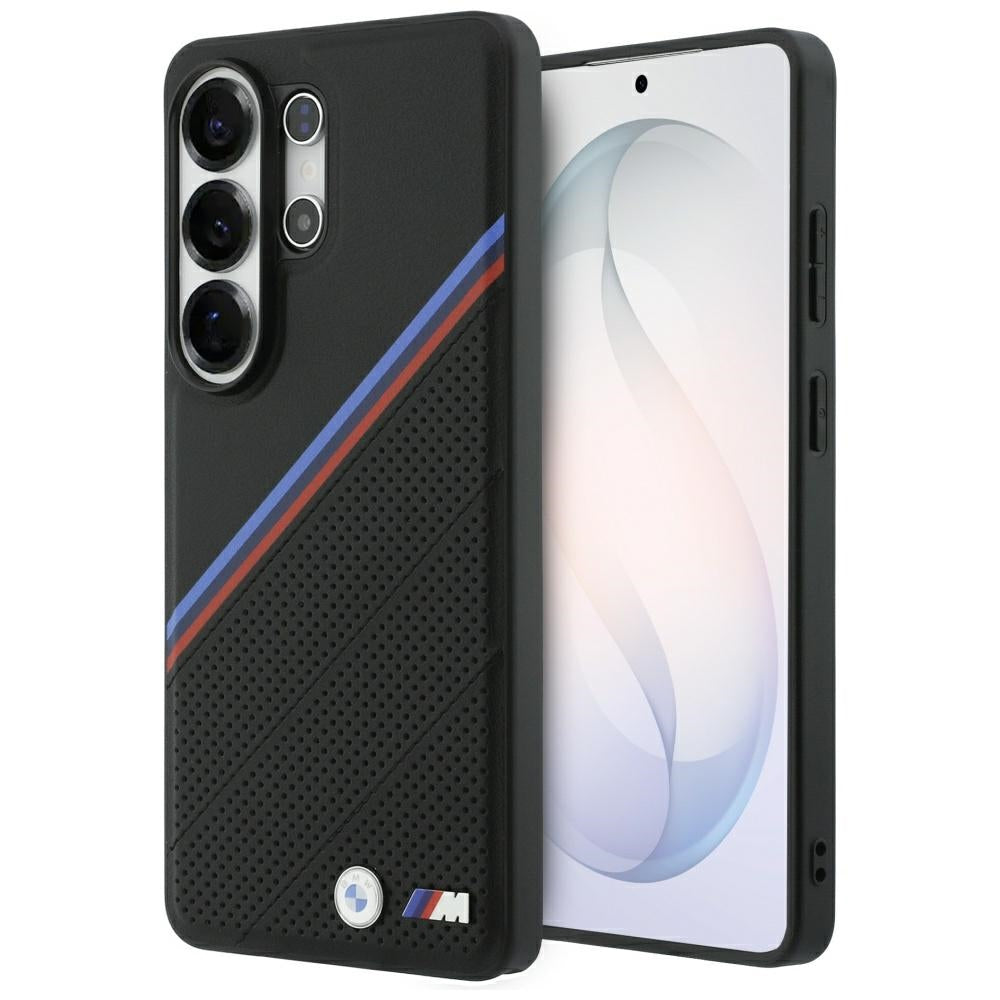 BMW trispalvis metalinis logotipas MagSafe Dėklas, skirtas Samsung Galaxy S26 Ultra - Black