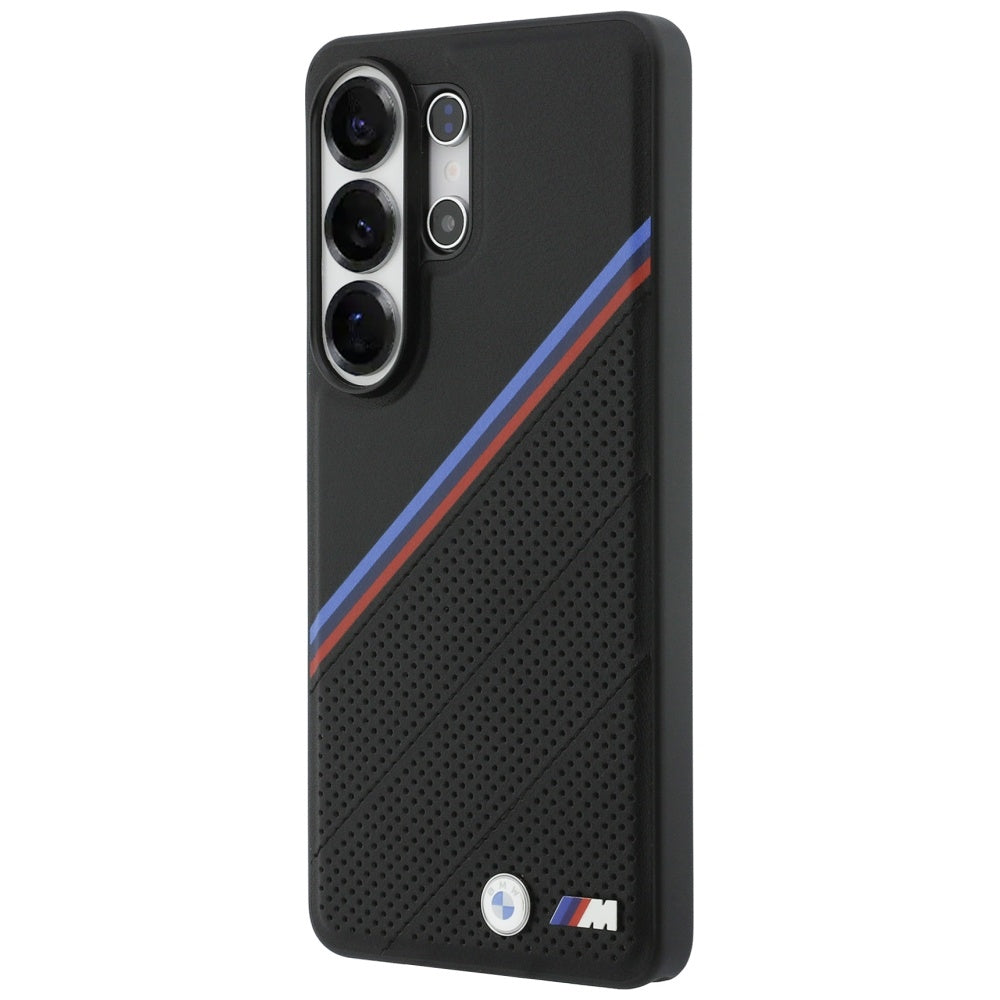 BMW trispalvis metalinis logotipas MagSafe Dėklas, skirtas Samsung Galaxy S26 Ultra - Black