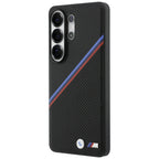 BMW trispalvis metalinis logotipas MagSafe Dėklas, skirtas Samsung Galaxy S26 Ultra - Black