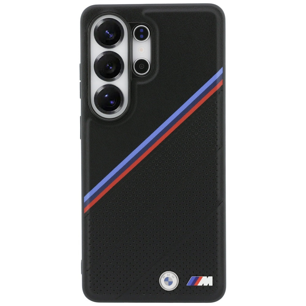 BMW trispalvis metalinis logotipas MagSafe Dėklas, skirtas Samsung Galaxy S26 Ultra - Black