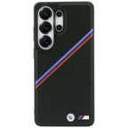 BMW trispalvis metalinis logotipas MagSafe Dėklas, skirtas Samsung Galaxy S26 Ultra - Black
