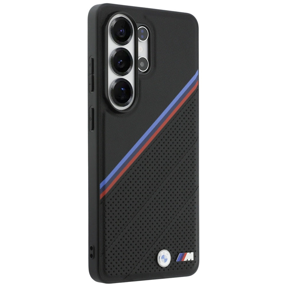 BMW trispalvis metalinis logotipas MagSafe Dėklas, skirtas Samsung Galaxy S26 Ultra - Black