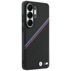 BMW trispalvis metalinis logotipas MagSafe Dėklas, skirtas Samsung Galaxy S26 Ultra - Black