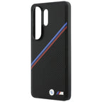 BMW trispalvis metalinis logotipas MagSafe Dėklas, skirtas Samsung Galaxy S26 Ultra - Black