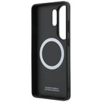 BMW trispalvis metalinis logotipas MagSafe Dėklas, skirtas Samsung Galaxy S26 Ultra - Black