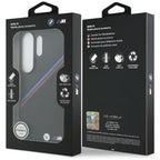 BMW trispalvis metalinis logotipas MagSafe Dėklas, skirtas Samsung Galaxy S26 Ultra - Black