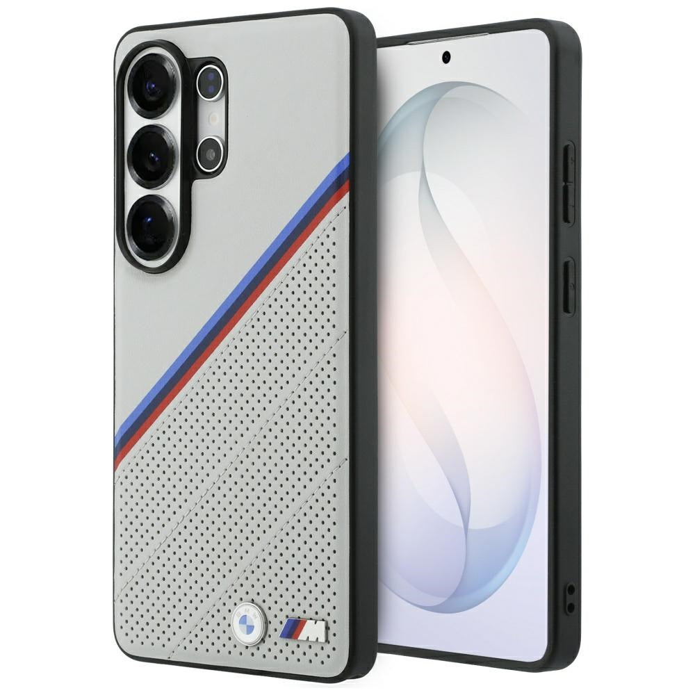 BMW trispalvis metalinis logotipas MagSafe Dėklas, skirtas Samsung Galaxy S26 Ultra - Gray