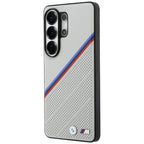 BMW trispalvis metalinis logotipas MagSafe Dėklas, skirtas Samsung Galaxy S26 Ultra - Gray