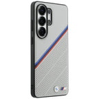 BMW trispalvis metalinis logotipas MagSafe Dėklas, skirtas Samsung Galaxy S26 Ultra - Gray