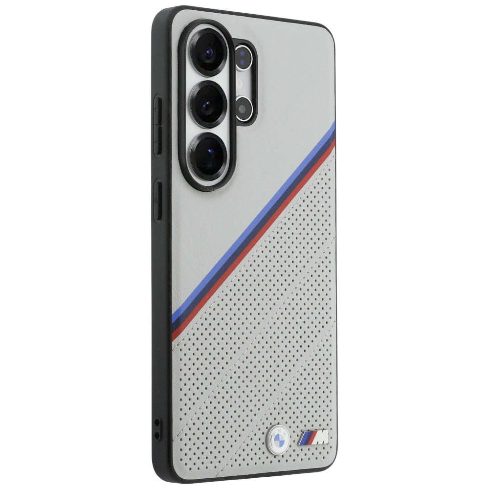 BMW trispalvis metalinis logotipas MagSafe Dėklas, skirtas Samsung Galaxy S26 Ultra - Gray