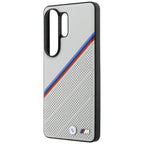 BMW trispalvis metalinis logotipas MagSafe Dėklas, skirtas Samsung Galaxy S26 Ultra - Gray