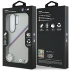 BMW trispalvis metalinis logotipas MagSafe Dėklas, skirtas Samsung Galaxy S26 Ultra - Gray