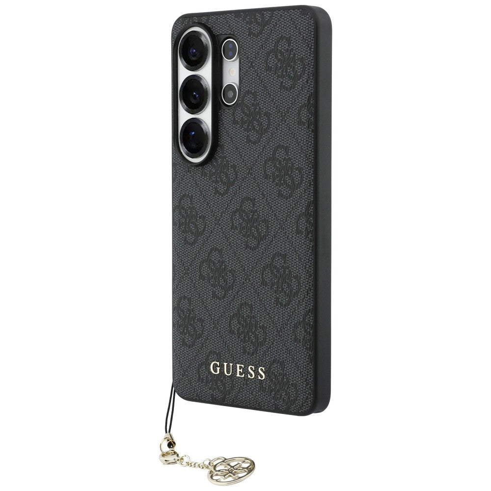 Guess 4G Classic Logo Charm MagSafe dėklas Samsung Galaxy S26 Ultra - juodas -- Samsung Galaxy S26 Ultra
