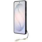 Guess 4G Classic Logo Charm MagSafe dėklas Samsung Galaxy S26 Ultra - juodas -- Samsung Galaxy S26 Ultra