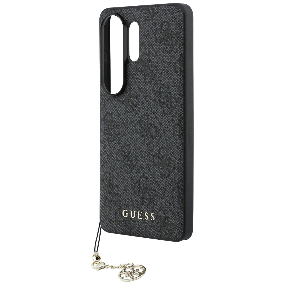 Guess 4G Classic Logo Charm MagSafe dėklas Samsung Galaxy S26 Ultra - juodas -- Samsung Galaxy S26 Ultra