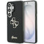 Guess IML Big Metal 4G Script dėklas, skirtas Samsung Galaxy S26 Ultra - black