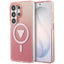 Guess IML gradiento trikampis MagSafe Dėklas, skirtas Samsung Galaxy S26 Ultra - Pink