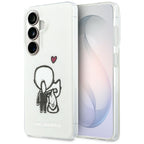 Karl Lagerfeld IML Karl&amp;Choupette MagSafe dėklas Samsung Galaxy S26 - skaidrus -- Samsung Galaxy S26