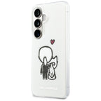 Karl Lagerfeld IML Karl&amp;Choupette MagSafe dėklas Samsung Galaxy S26 - skaidrus -- Samsung Galaxy S26