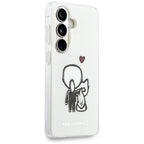 Karl Lagerfeld IML Karl&amp;Choupette MagSafe dėklas Samsung Galaxy S26 - skaidrus -- Samsung Galaxy S26
