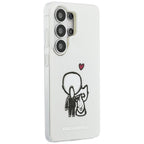 Karl Lagerfeld IML Karl&amp;Choupette MagSafe dėklas Samsung Galaxy S26 Ultra - skaidrus -- Samsung Galaxy S26 Ultra