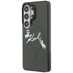 Karl Lagerfeld IML KC Script MagSafe dėklas Samsung Galaxy S26 Ultra - Juodas -- Samsung Galaxy S26 Ultra