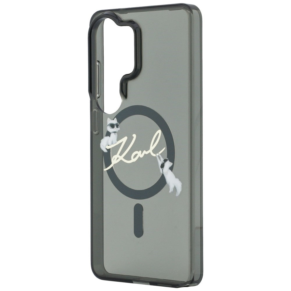 Karl Lagerfeld IML KC Script MagSafe dėklas Samsung Galaxy S26 Ultra - Juodas -- Samsung Galaxy S26 Ultra