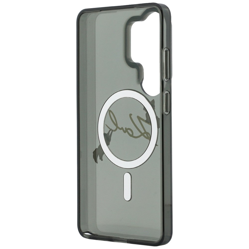 Karl Lagerfeld IML KC Script MagSafe dėklas Samsung Galaxy S26 Ultra - Juodas -- Samsung Galaxy S26 Ultra