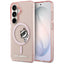 Karl Lagerfeld IML Peekaboo Choupette MagSafe Dėklas, skirtas Samsung Galaxy S26 - Pink