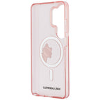 Karl Lagerfeld IML Peekaboo Choupette MagSafe dėklas Samsung Galaxy S26 Ultra - Rožinis -- Samsung Galaxy S26 Ultra