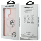 Karl Lagerfeld IML Peekaboo Choupette MagSafe dėklas Samsung Galaxy S26 Ultra - Rožinis -- Samsung Galaxy S26 Ultra