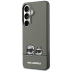 Karl Lagerfeld IML Peekaboo Karl & Choupette MagSafe Case skirtas Samsung Galaxy S26 – Juoda -- Samsung Galaxy S26