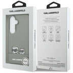 Karl Lagerfeld IML Peekaboo Karl & Choupette MagSafe Case skirtas Samsung Galaxy S26 – Juoda -- Samsung Galaxy S26