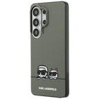 Karl Lagerfeld IML Peekaboo Karl&Choupette MagSafe dėklas Samsung Galaxy S26 Ultra - juodas -- Samsung Galaxy S26 Ultra