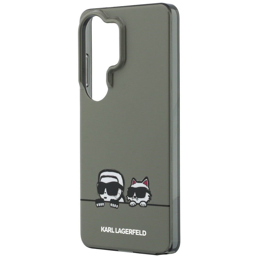Karl Lagerfeld IML Peekaboo Karl&Choupette MagSafe dėklas Samsung Galaxy S26 Ultra - juodas -- Samsung Galaxy S26 Ultra