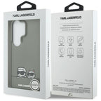Karl Lagerfeld IML Peekaboo Karl&Choupette MagSafe dėklas Samsung Galaxy S26 Ultra - juodas -- Samsung Galaxy S26 Ultra