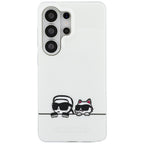 Karl Lagerfeld IML Peekaboo Karl&Choupette MagSafe dėklas Samsung Galaxy S26 Ultra - skaidrus -- Samsung Galaxy S26 Ultra