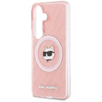 Karl Lagerfeld IML Pakartotinis Choupette MagSafe Dėklas, skirtas Samsung Galaxy S26 Plus - Pink
