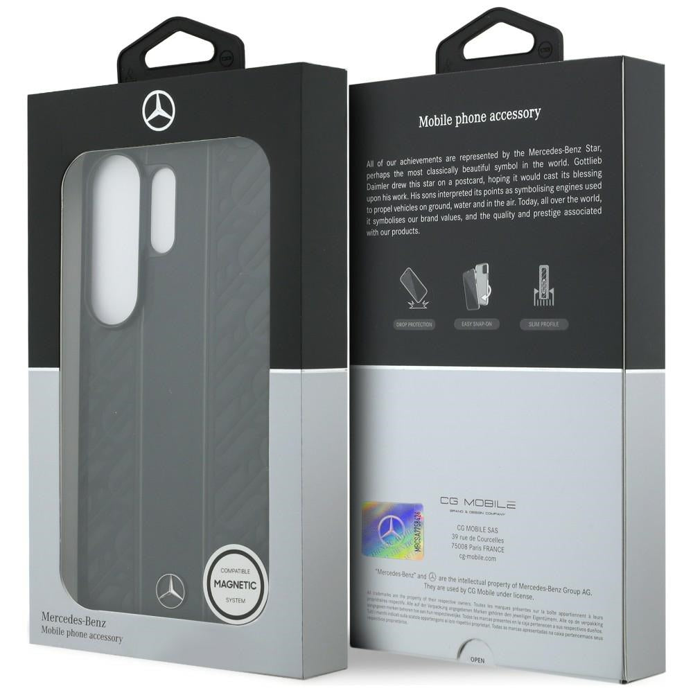Mercedes Laurel palieka Vertikias juosteles MagSafe Dėklas Samsung Galaxy S26 Ultra - Black -- Samsung Galaxy S26 Ultra