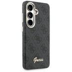 Guess 4G Script MagSafe dėklas Samsung Galaxy S26 - Juodas -- Samsung Galaxy S26