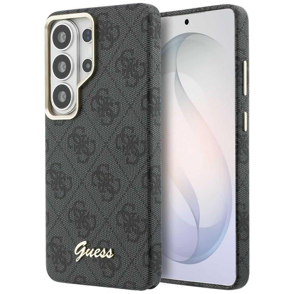 Guess 4G Script MagSafe dėklas Samsung Galaxy S26 Ultra - Juodas -- Samsung Galaxy S26 Ultra