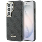 Guess 4G Script MagSafe dėklas Samsung Galaxy S26 Ultra - Juodas -- Samsung Galaxy S26 Ultra