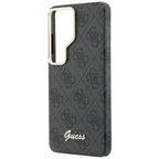 Guess 4G Script MagSafe dėklas Samsung Galaxy S26 Ultra - Juodas -- Samsung Galaxy S26 Ultra