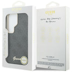 Guess 4G Script MagSafe dėklas Samsung Galaxy S26 Ultra - Juodas -- Samsung Galaxy S26 Ultra