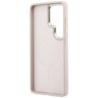 Guess 4G Embossed Ring MagSafe dėklas Samsung Galaxy S26 Ultra - Rožinė -- Samsung Galaxy S26 Ultra