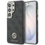 Guess 4G Rhinestone Round Logo MagSafe dėklas Samsung Galaxy S26 Ultra - juodas -- Samsung Galaxy S26 Ultra