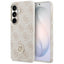 Guess 4G Rhinestone Round Logo MagSafe dėklas Samsung Galaxy S26 - rožinis -- Samsung Galaxy S26